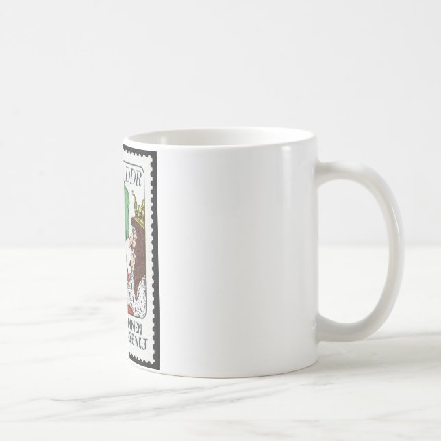 Taza De Café Seis soldados de Fortune 60 DDR 1977 (Derecha)