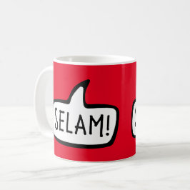 Taza De Café ¡Selam! Hola en turco, Turquía, Türkiye