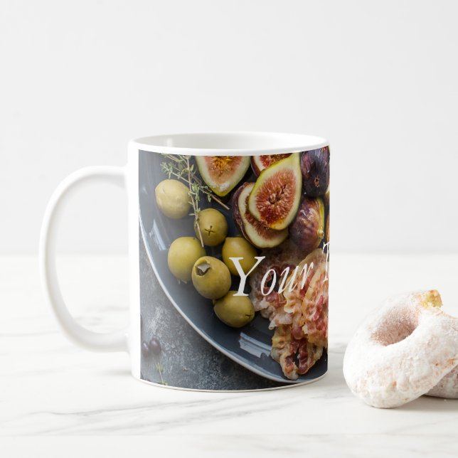 Taza De Café Selección de comida italiana (Con donut)
