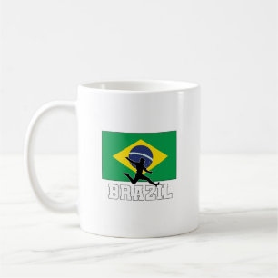 Taza De Café Selección De Fútbol De Brasil