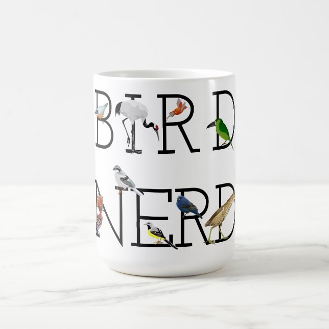 Taza De Café Selección de nervio de pájaro tres (Centro)