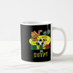 Taza De Café Selección Nacional de Fútbol de Senegal a Egipto R
