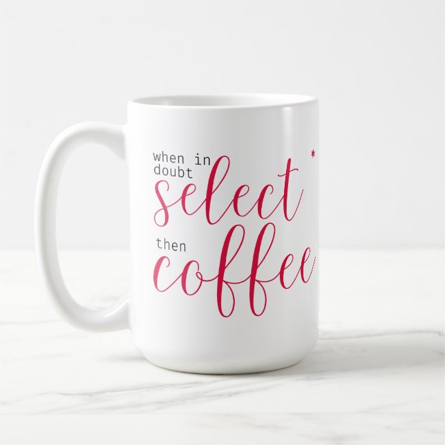 Taza De Café Seleccione Estrella y luego Café (para mujeres en  (Izquierda)