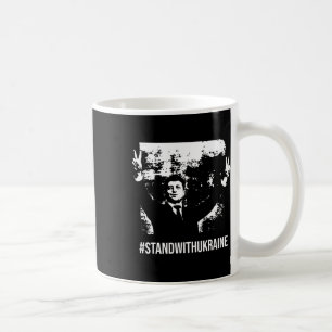 Taza De Café Selenskyj Mantente firme con Ucrania Detén la guer