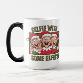 Taza De Café ¡Selfie con algunos elfies! 🎄 🤳 🧝 ‍ ♂️