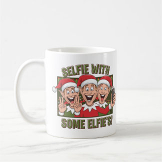 Taza De Café ¡Selfie con algunos elfies! 🎄 🤳 🧝 ‍ ♂️