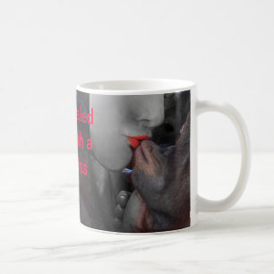 Taza De Café Sellado con un beso