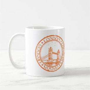 Taza De Café Sello de cancelación de rehenes de Londres