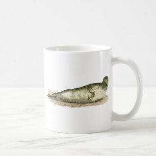 Taza De Café Sello de cosecha