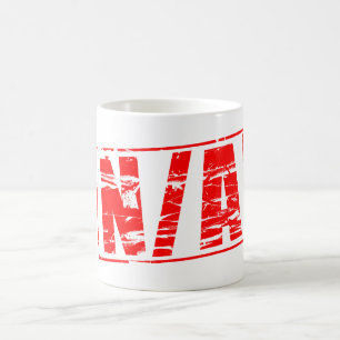Taza De Café Sello de goma rojo N/D No aplicable.