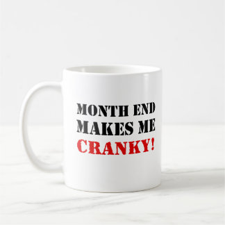 Taza De Café Sello de la aprobación del fin de mes el