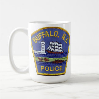Taza De Café Sello de la ciudad de Búfalo - Policía de Búfalo