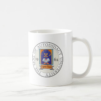Taza De Café Sello de la universidad del Autodidact