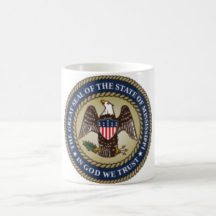Taza De Café Sello de Misisipi (Estado de los Estados Unidos)