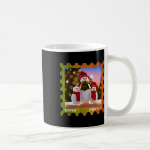 Taza De Café Sello de protección ambiental Tierra para siempre