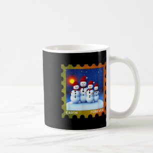 Taza De Café Sello de protección ambiental Tierra para siempre