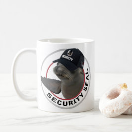 Taza De Café Sello de seguridad certificado | Sello Deadpan