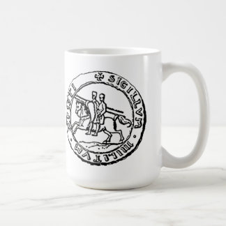 Taza De Café Sello de Templar de los caballeros