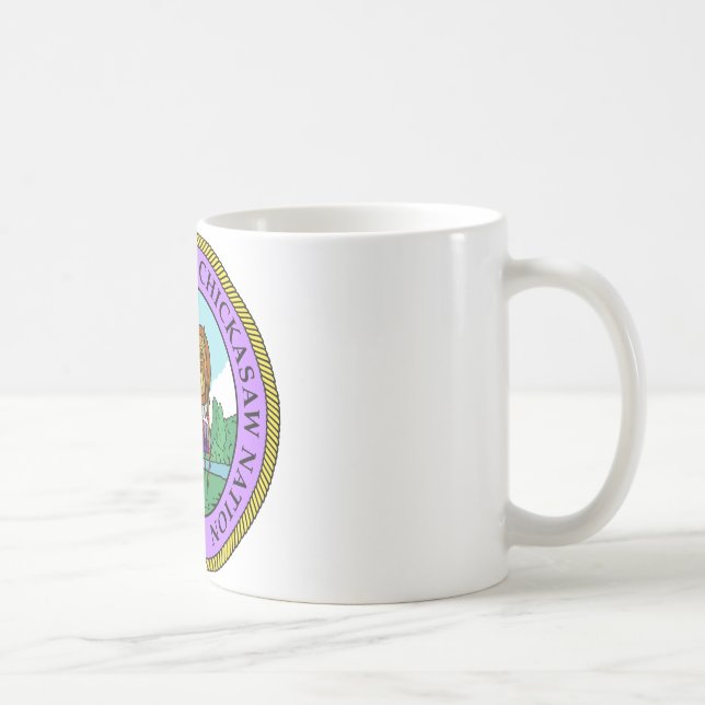 Taza De Café Sello del Chickasaw (Derecha)