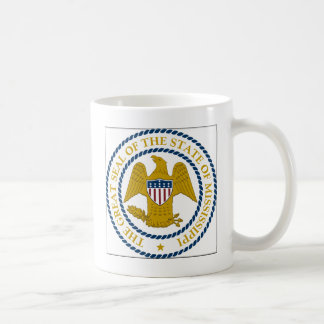 Taza De Café Sello del estado de Mississippi
