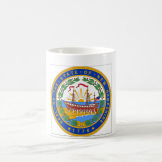 Taza De Café Sello del estado de New Hampshire