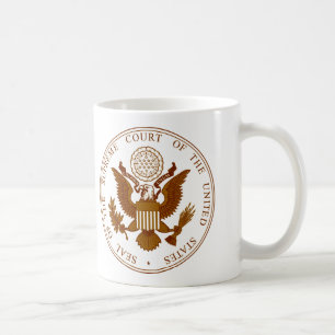 Taza De Café Sello del Tribunal Supremo de Estados Unidos