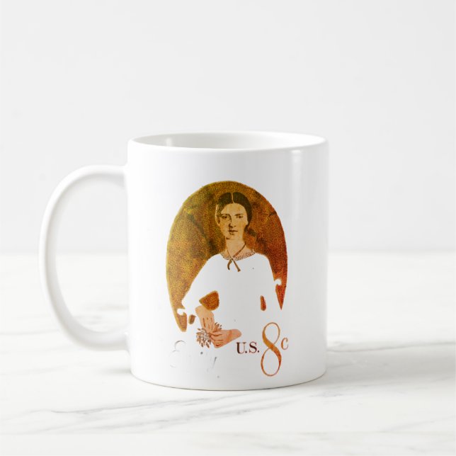 Taza De Café Sello Emily Dickinson (Izquierda)