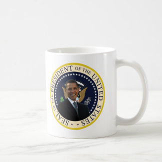 Taza De Café Sello presidencial de Obama