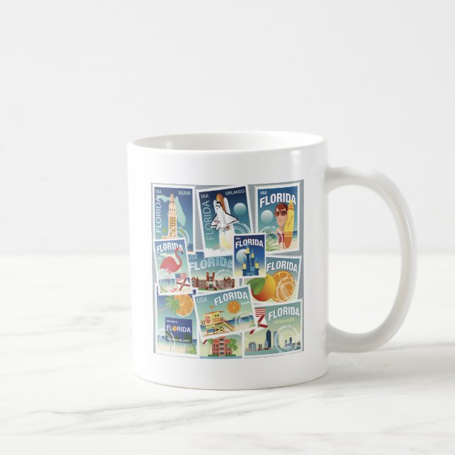Taza De Café Sellos de la Florida (Derecha)