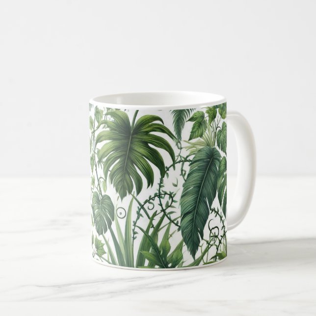 Taza De Café Selva Tropical (Anverso derecho)