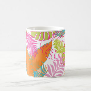 Taza De Café Selva tropical PixDezines/imagen ajustable