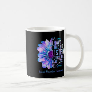 Taza De Café Semana De Concienciación Sobre Prevención Del Suic