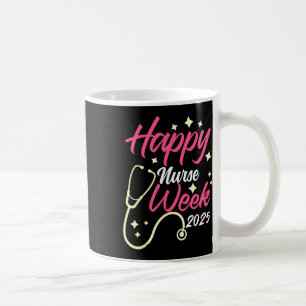 Taza De Café Semana de Enfermeras Retro Hombres Mujeres Feliz S