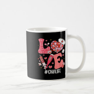 Taza De Café Semana del Corazón de Enfermera Disco Vida Cna Vid