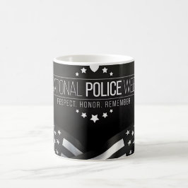 Taza De Café Semana Nacional de la Policía