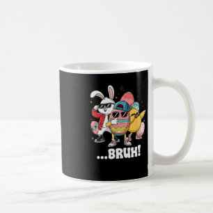 Taza De Café Semana Santa Bruh Dabbing Bunny Chick Egg Hung Mat
