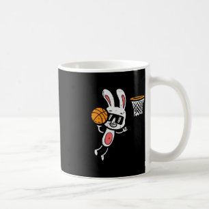 Taza De Café Semana Santa Bunny Basketball Dunk Deportes Niños 