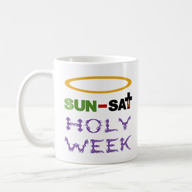Taza De Café Semana Santa (Domingo de Ramos a Jueves Santo) (Izquierda)