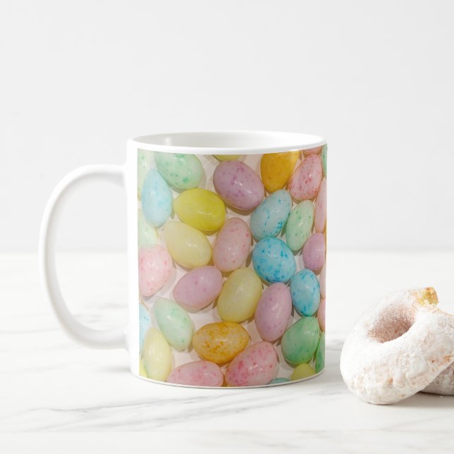 Taza De Café Semana Santa Pastel Jelly Beans (Con donut)