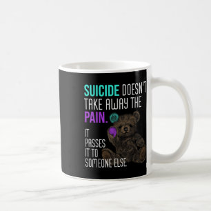 Taza De Café Semicollo de sensibilización sobre el suicidio Sal