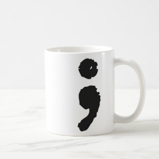 Taza De Café Semicolón; Depresión Y Sensibilización Sobre El Su