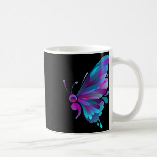 Taza De Café Semicolón Mariposa Semicolon Tatto Mental Healt