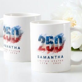 Taza De Café Semiquincentenario EE. UU. 250 aniversario de Amér