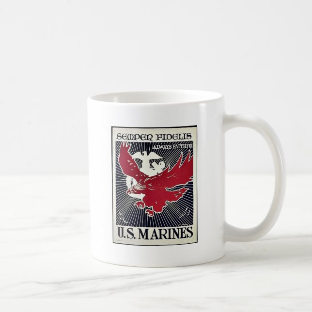 Taza De Café Semper Fidelis (Derecha)