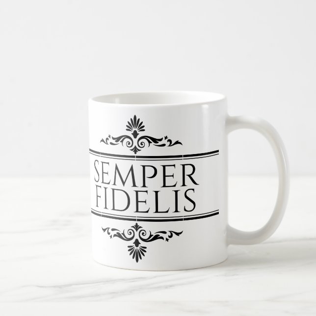 Taza De Café Semper Fidelis (Derecha)
