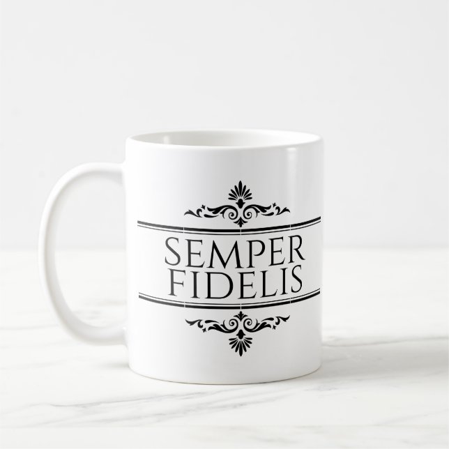 Taza De Café Semper Fidelis (Izquierda)