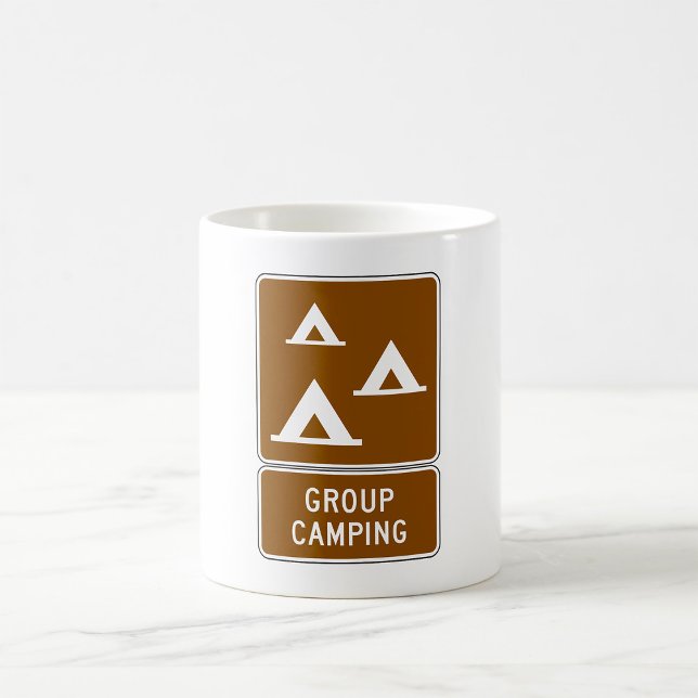 Taza De Café Señal de Camping en Grupo (Subido por el creador)