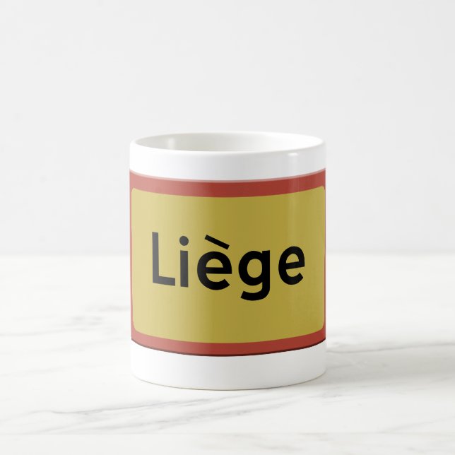 Taza De Café señal de carretera de Lieja (Centro)