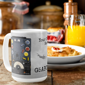 Taza De Café Señal de llamada de radio T1154 R1155 Lancaster Bo