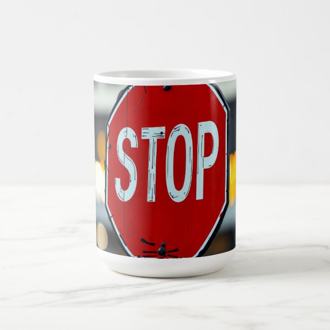 Taza De Café señal de parada (Centro)